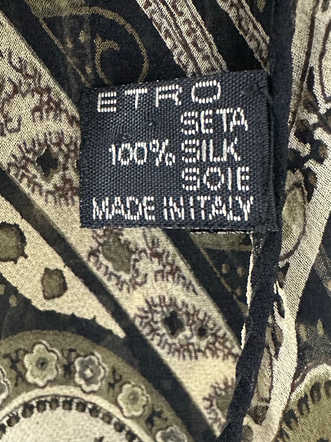 에트로 실크 머플러 상품이미지2