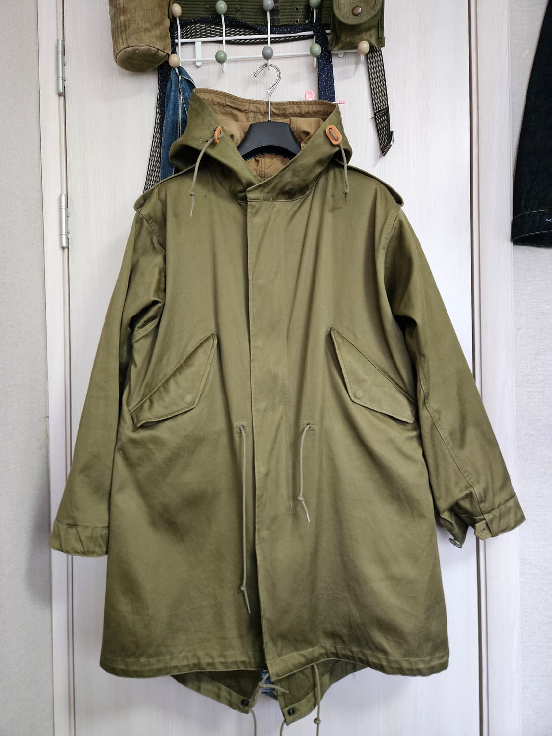 브론슨 m51 피쉬테일 파카 m 사이즈 외피 단품 상품이미지1