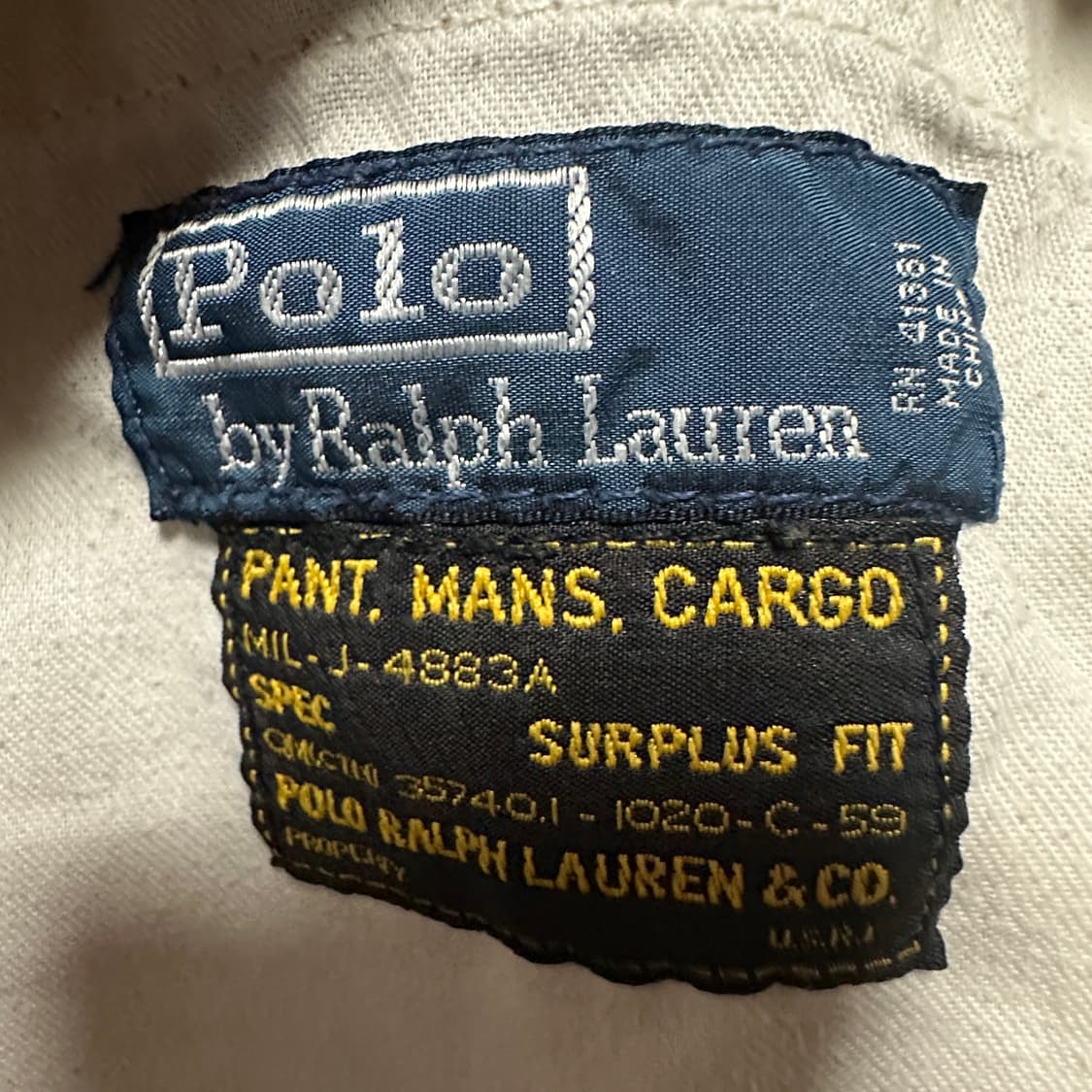 POLO RALPH LAUREN vintage cargo shorts 상품이미지3