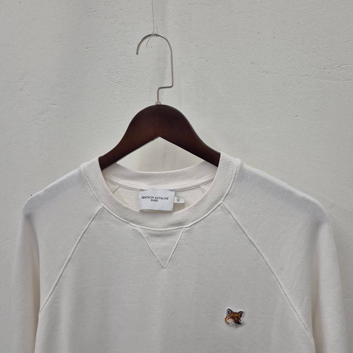 메종키츠네 폭스 헤드 패치 클래식 맨투맨 M 상품이미지2