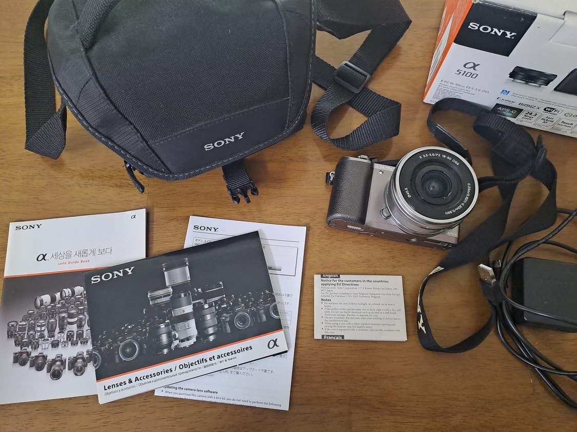SONY a5100 미러리스 카메라 상품이미지1