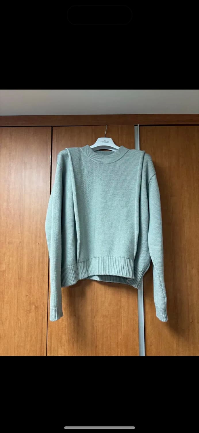 S)Jacquemus 버진울 라이트 그린 니트(마지막 가격) 상품이미지1
