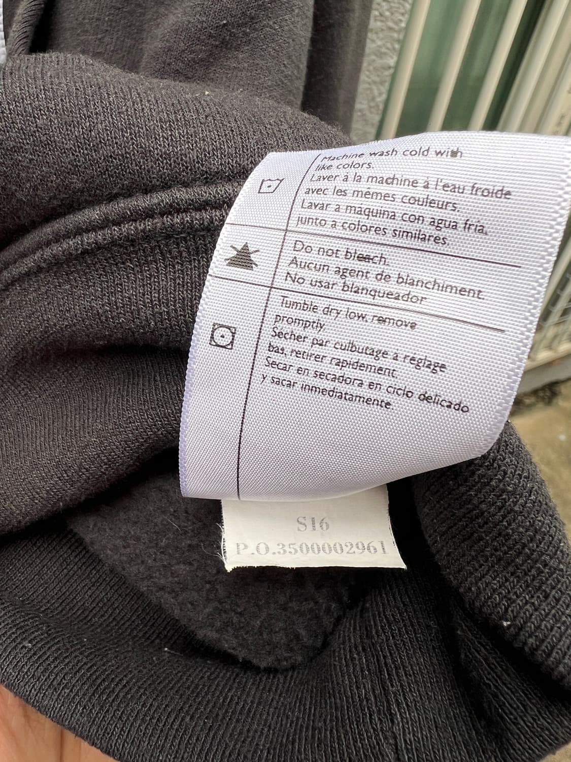 칼하트 블랙 후드티 오리지널핏 상품이미지4