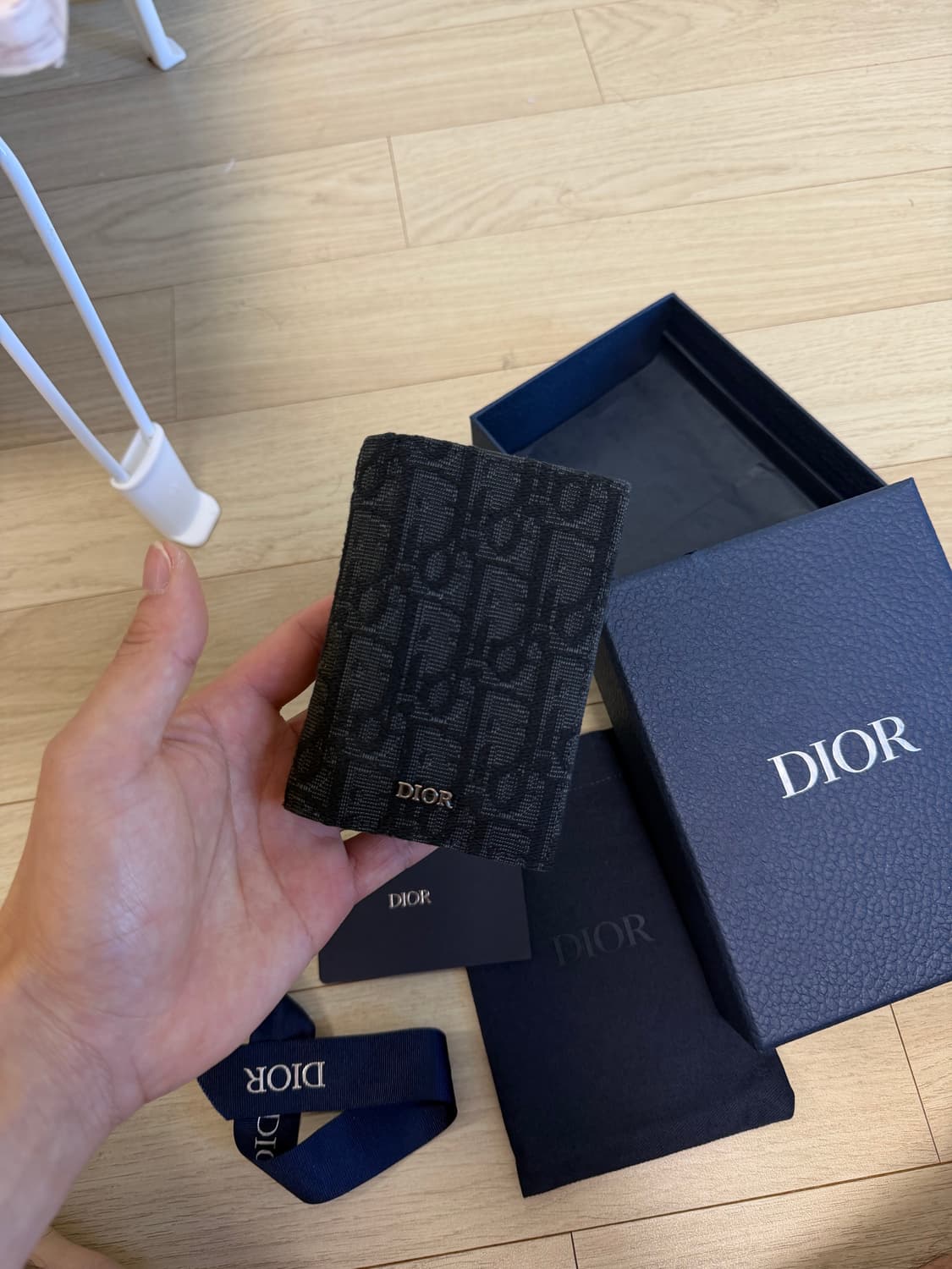 풀박스 디올 오블리크 오거나이저 블랙 상품이미지1