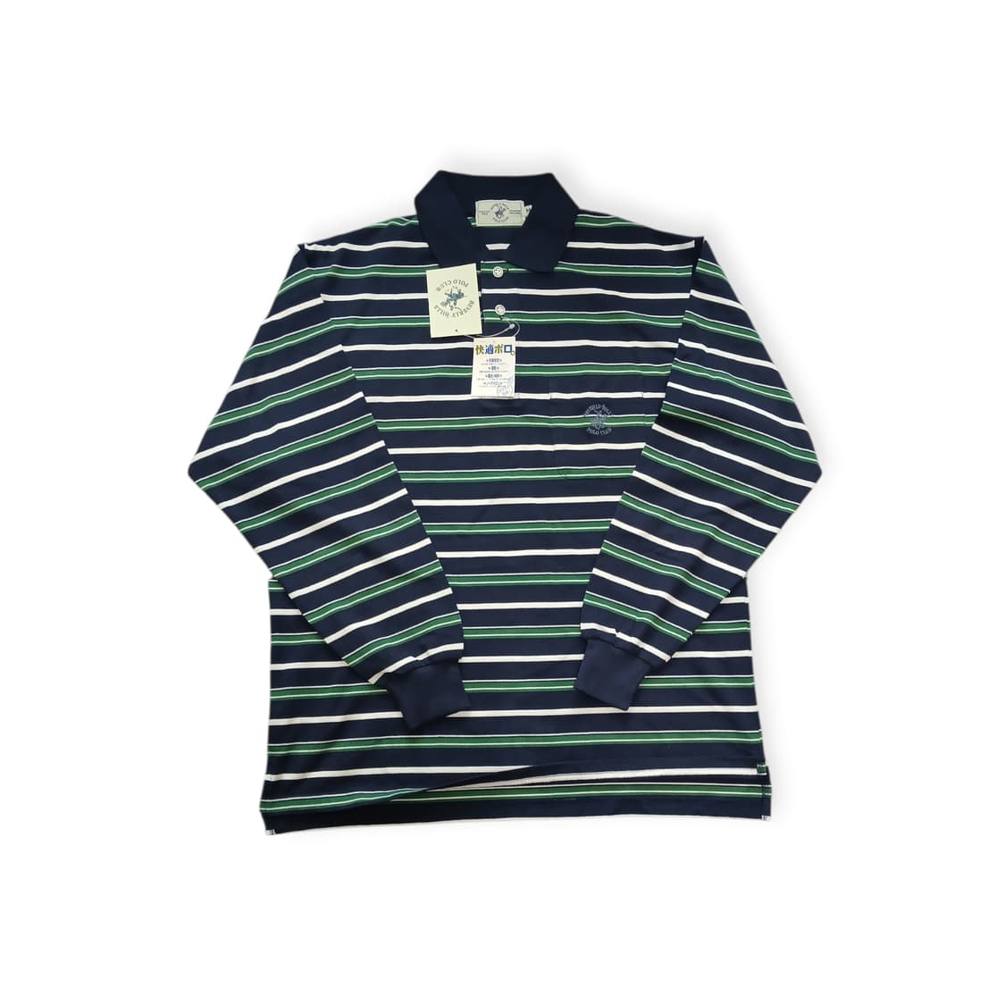 비버리힐스 스트라이프 폴로셔츠 상품이미지1