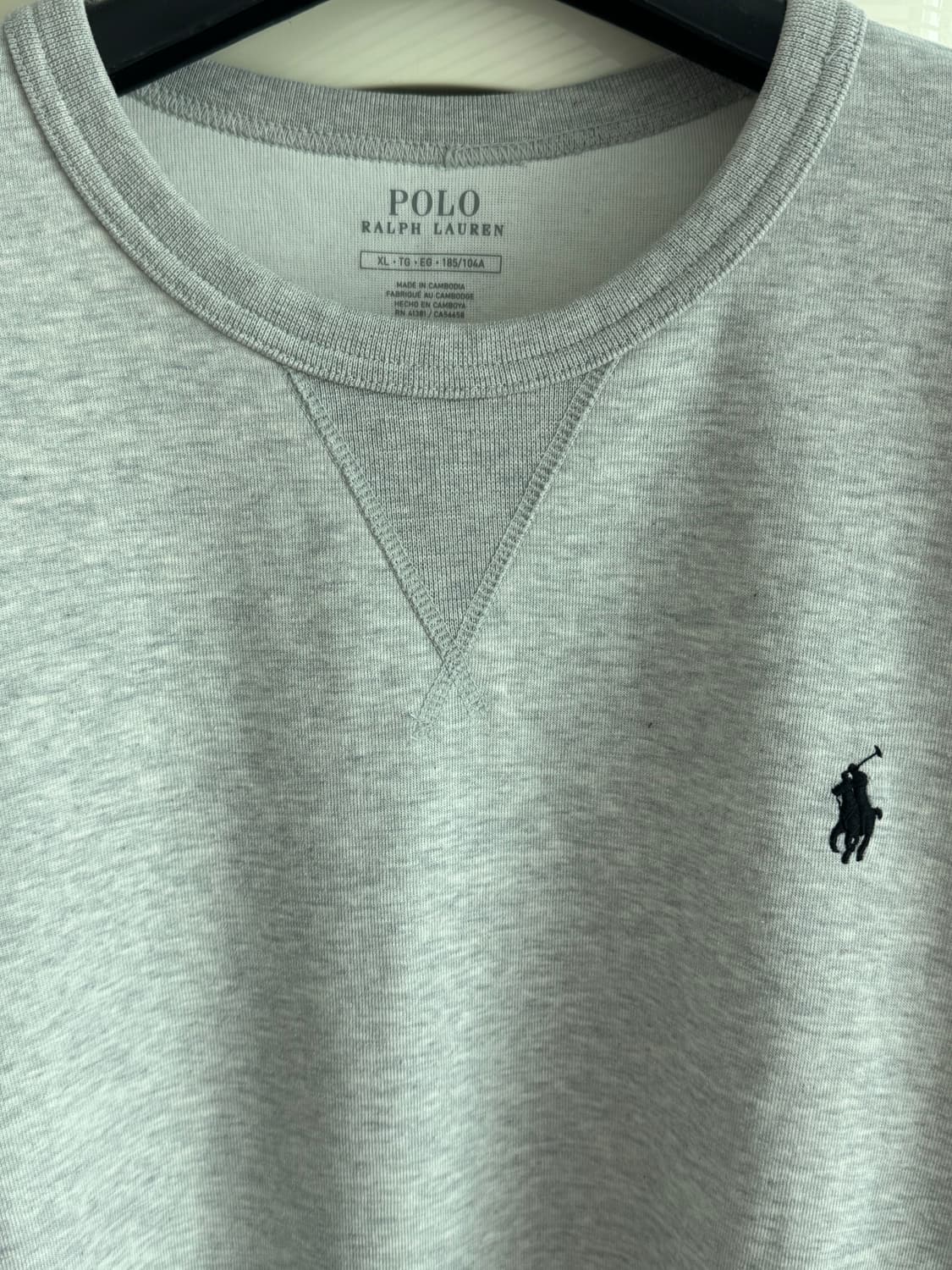 폴로 랄프로렌 그레이 맨투맨 상품이미지2