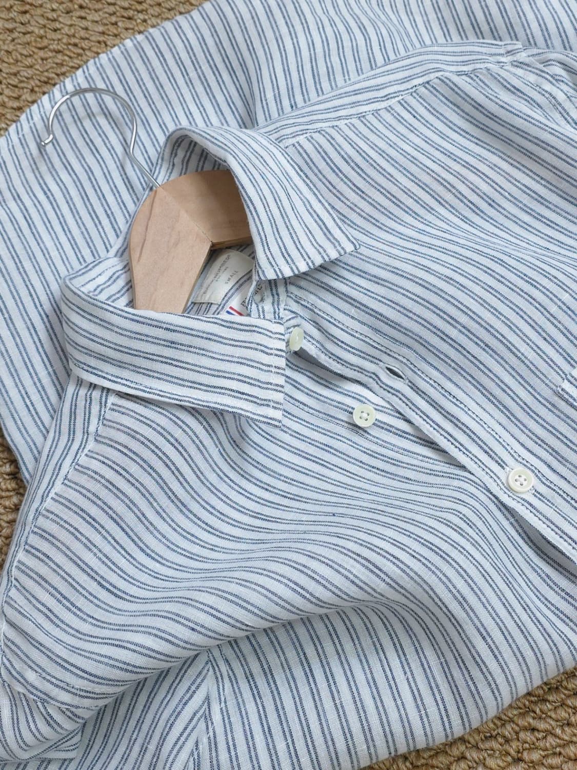 BACK NUMBER 린넨100셔츠 상품이미지1