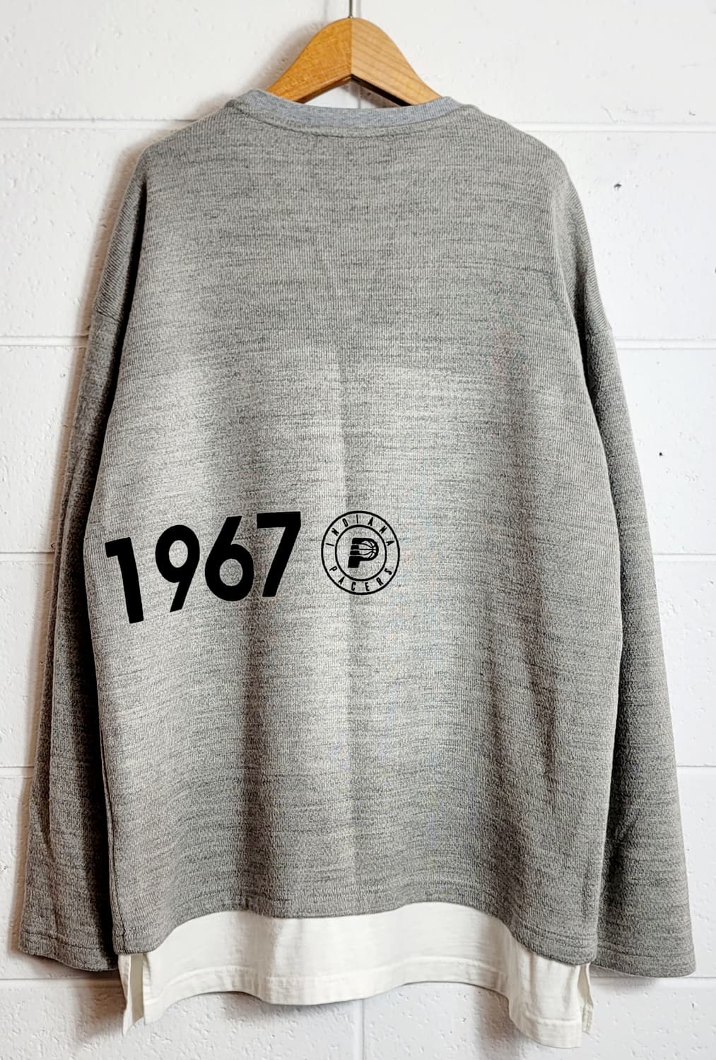 NBA(인디애나 페이서스) 롱슬리브 니트티셔츠 판매 상품이미지2