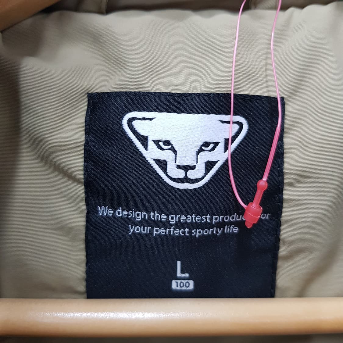 다이나핏 후리스 경량 롱 패딩 L사이즈  상품이미지3