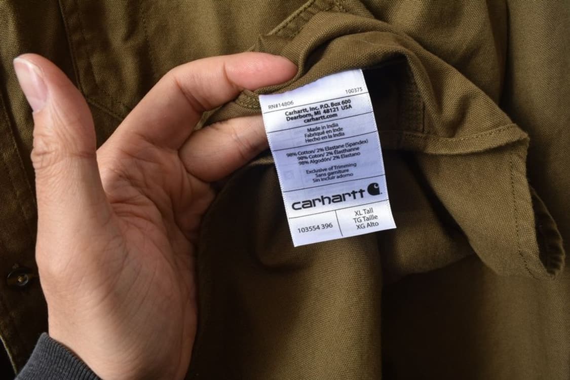 칼하트 워크 셔츠 XL M0339 상품이미지5