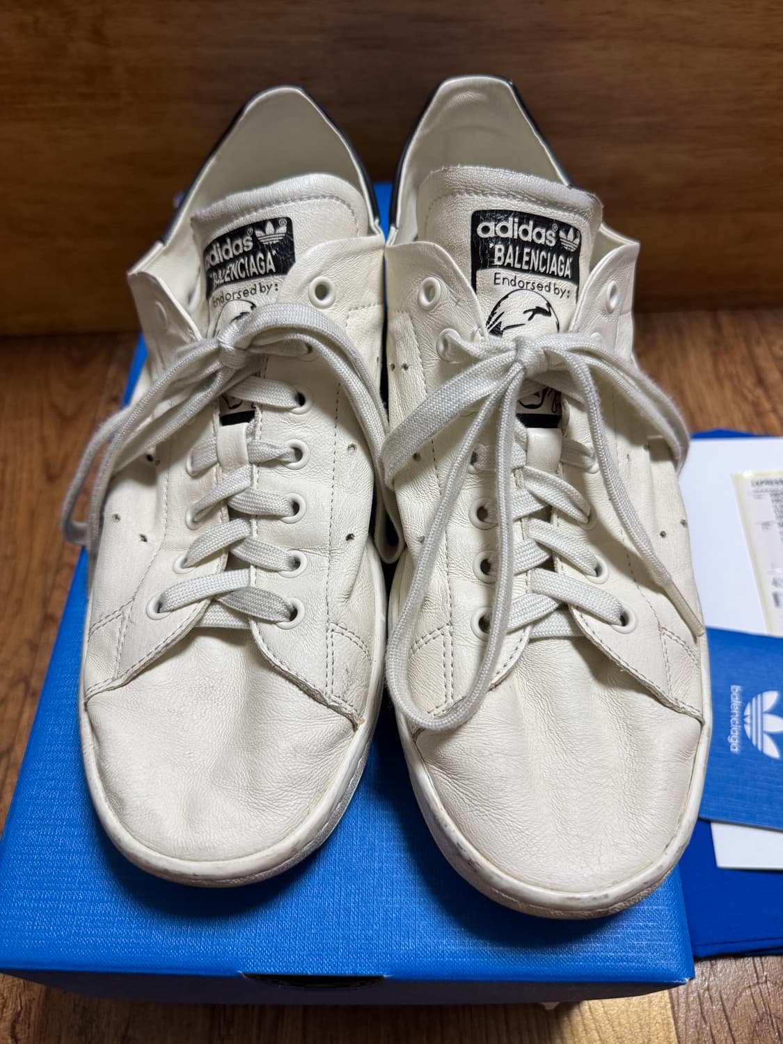 [43] 발렌시아가 아디다스 스탠스미스 오프화이트 상품이미지3