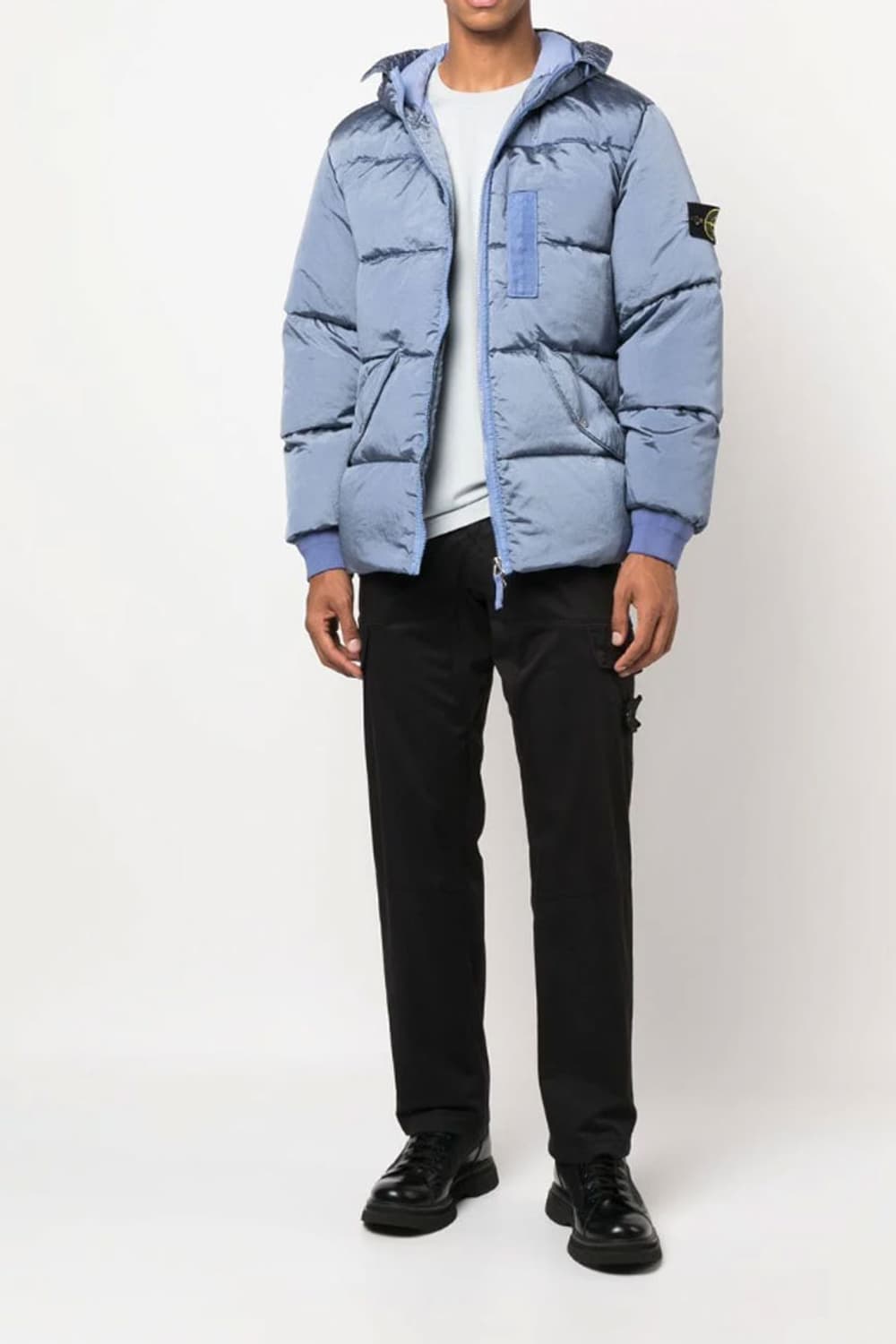 스톤아일랜드 나일론메탈패딩 블루 M 새제품 상품이미지2