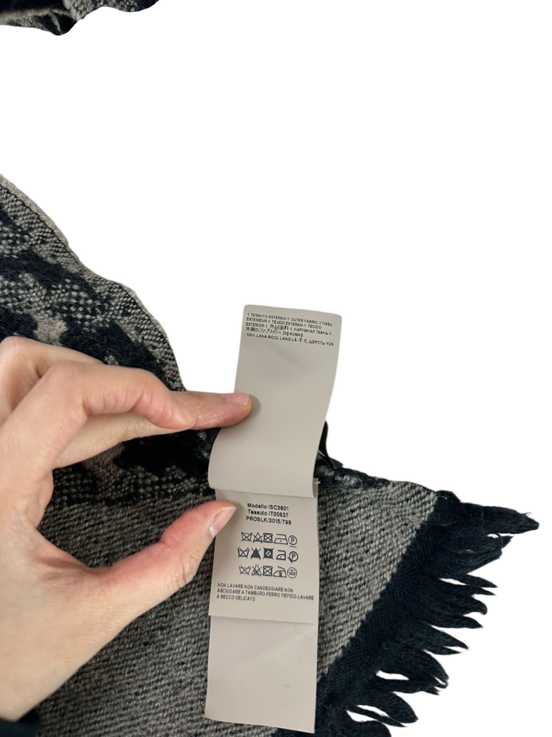 베르사체 머플러 (블랙&베이지) 상품이미지7