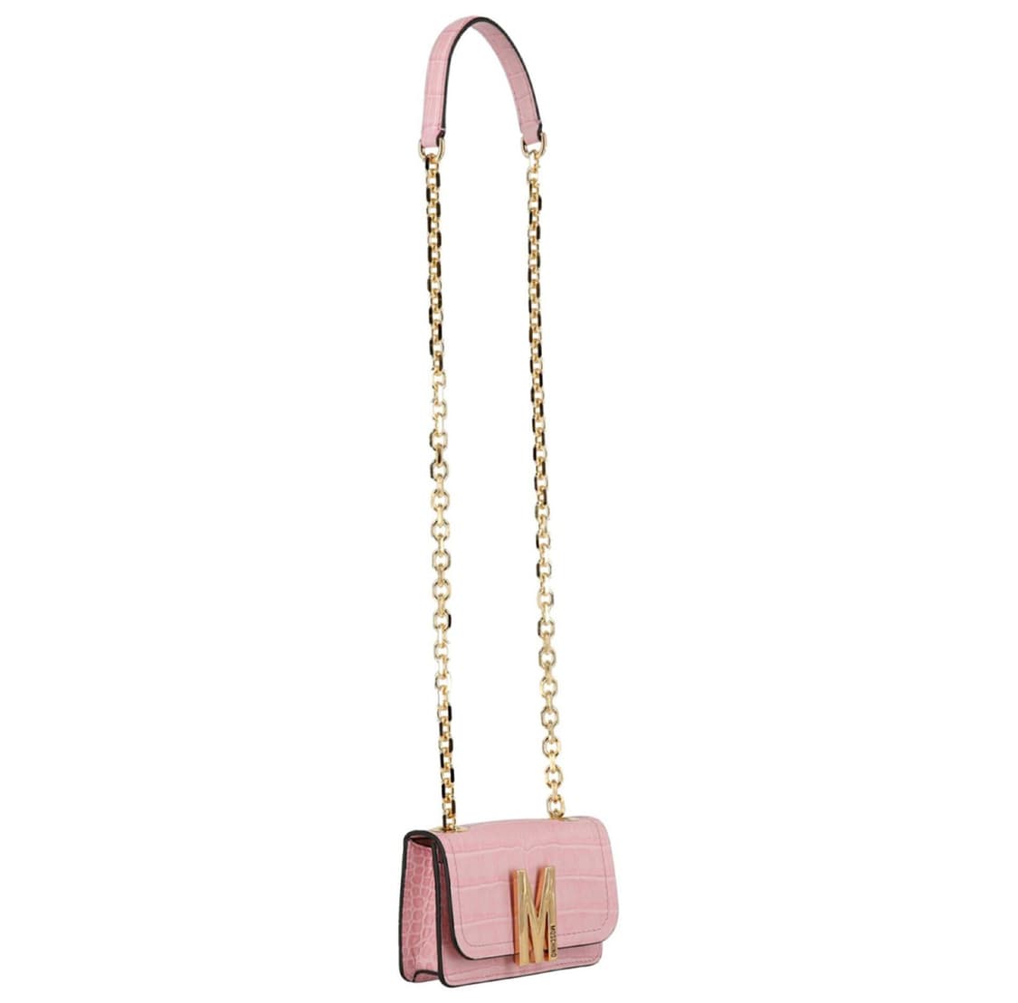 (착샷O) Moschino Croc-Embossed Leather bag 상품이미지2