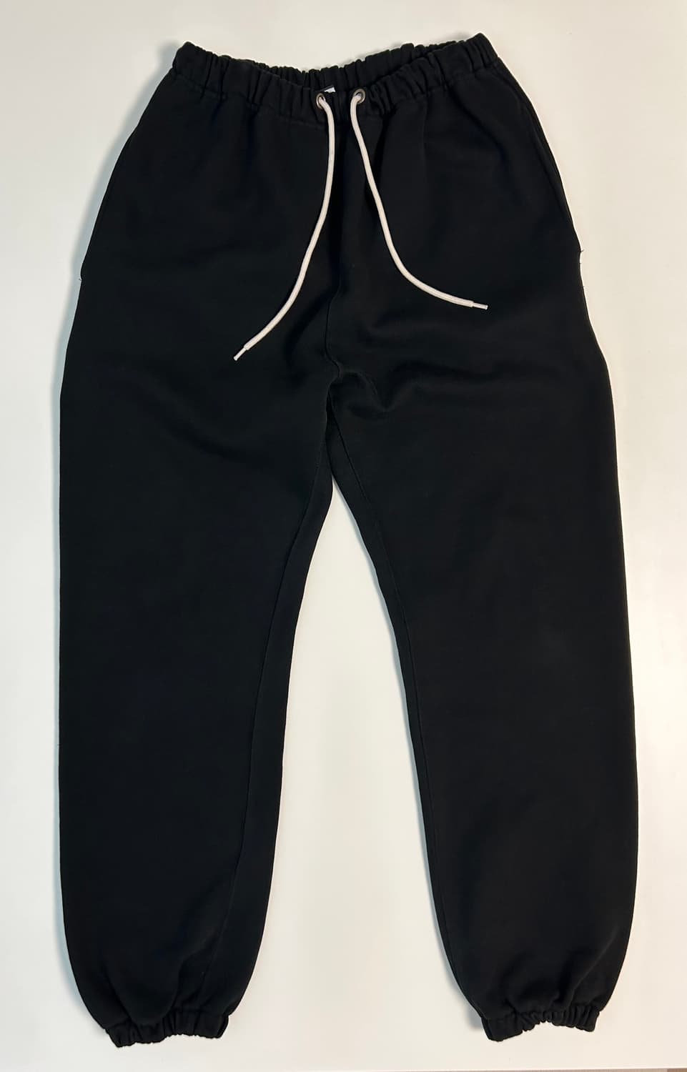 아웃스탠딩 REVERSE HEAVY SWEAT BLACK 셋압 상품이미지9