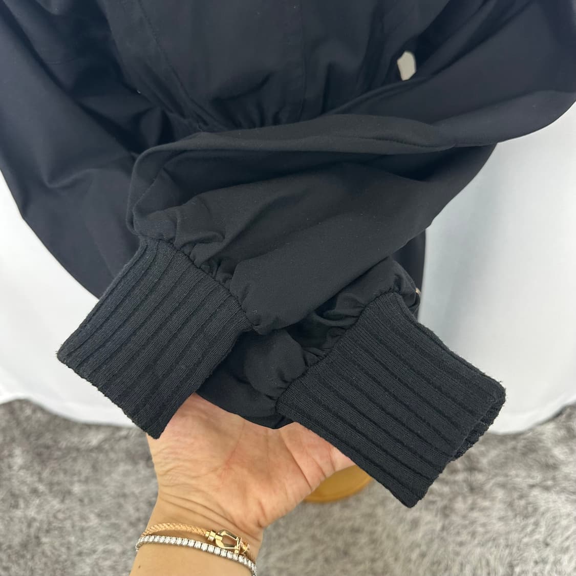  자라 여자 스판 검정 밴딩 원피스 S (44-55추천) 상품이미지4