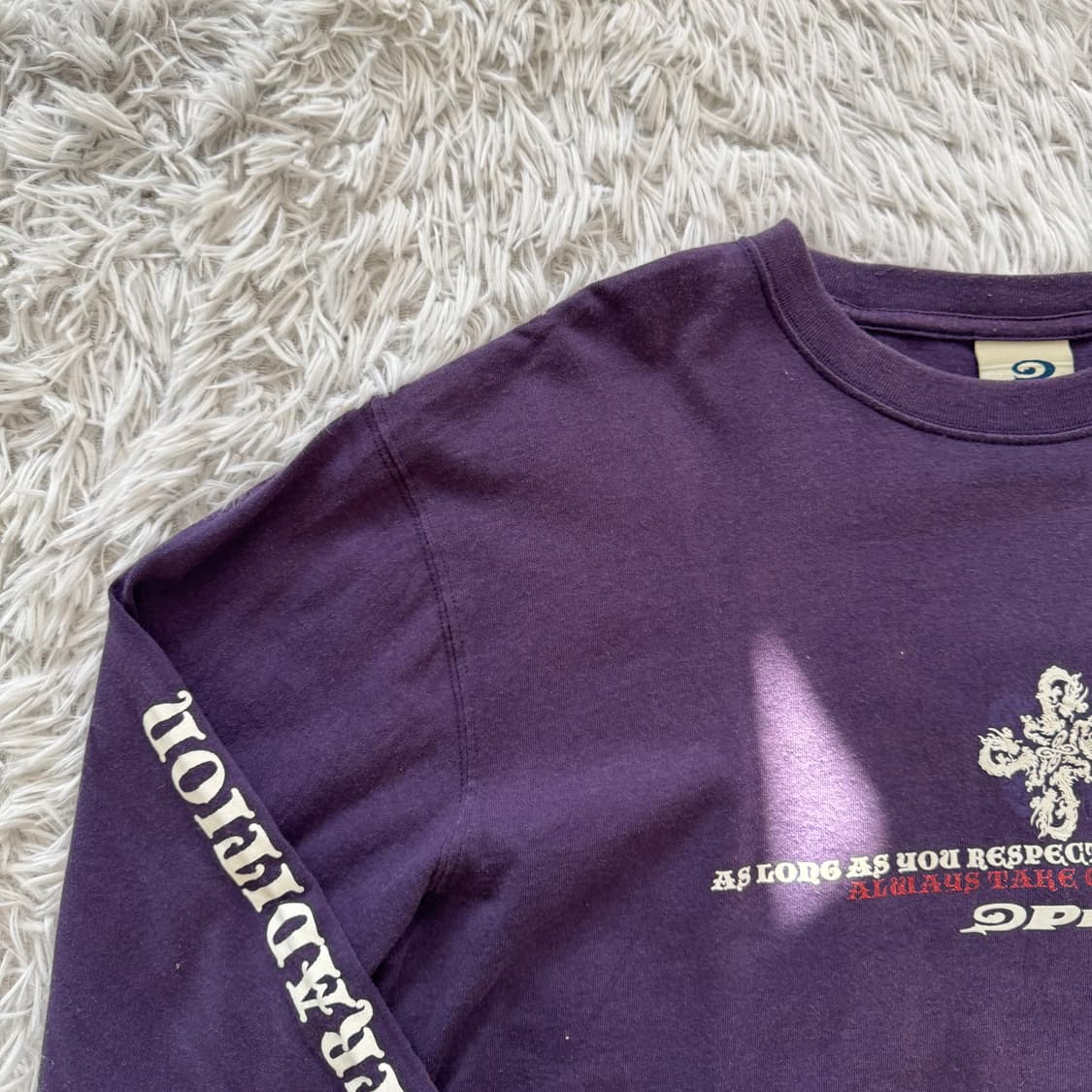 PIKO 일본빈티지 오리엔탈 롱슬리브 오리엔탈긴팔 y2k긴팔 L 100 상품이미지1