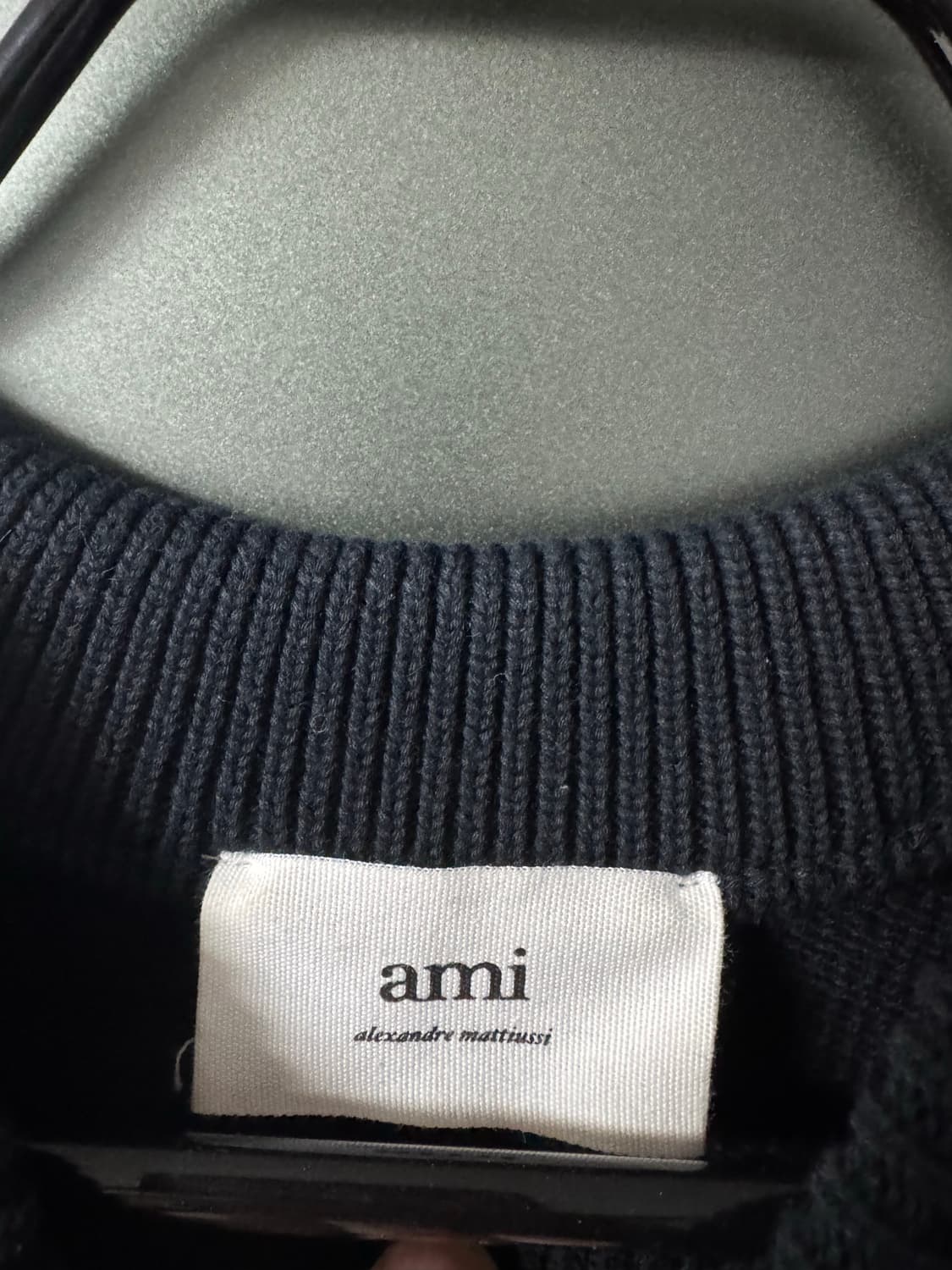 [XL] 아미 빅하트 로고니트, 백화점 매장구매 상품이미지2