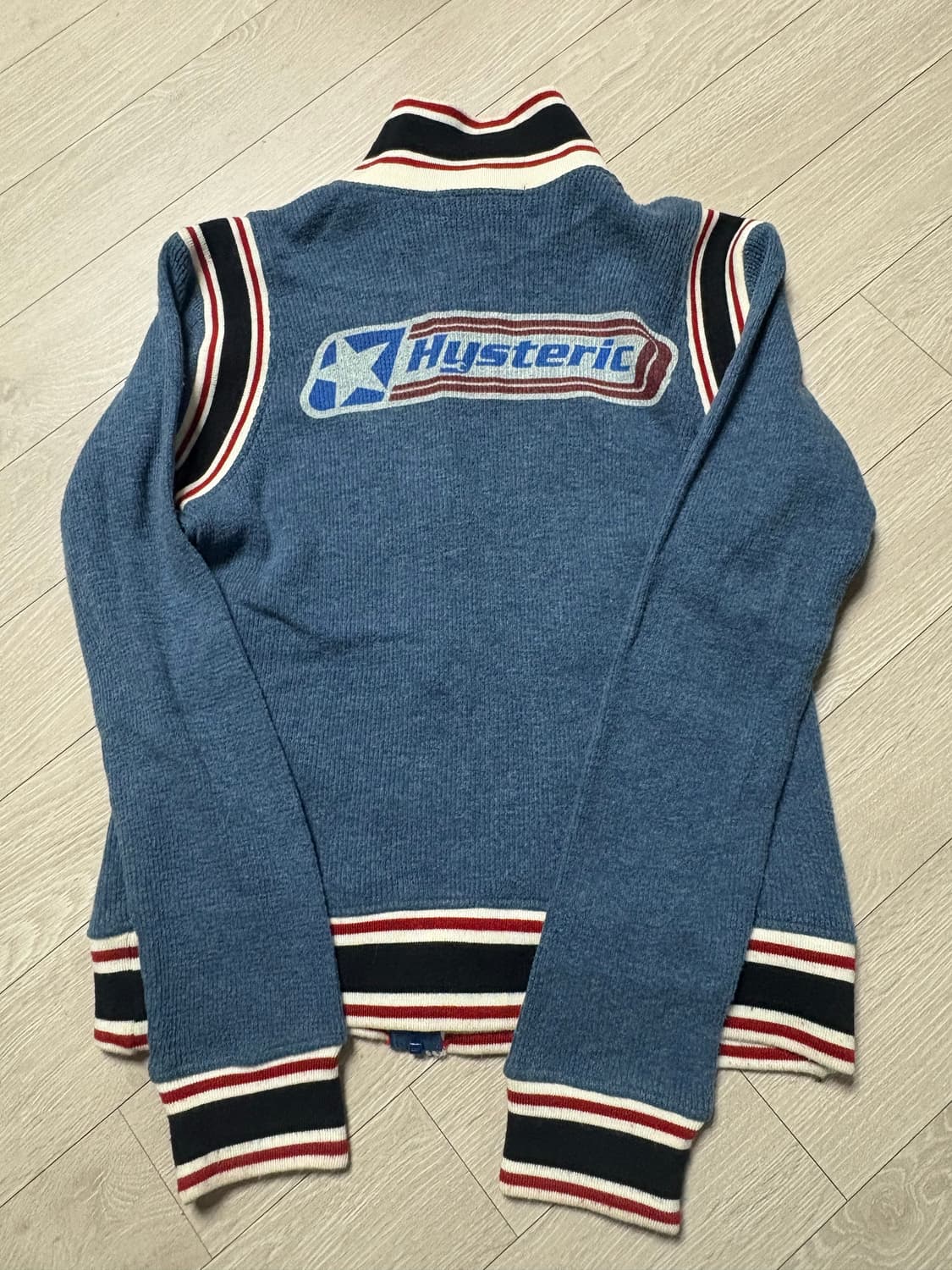 히스테릭 글래머 블루 후드집업 상품이미지2