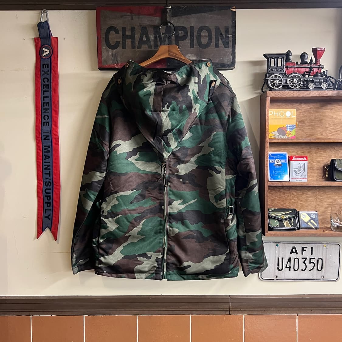 Jipijapa 4WAY Reversible Jacket Camo 상품이미지4