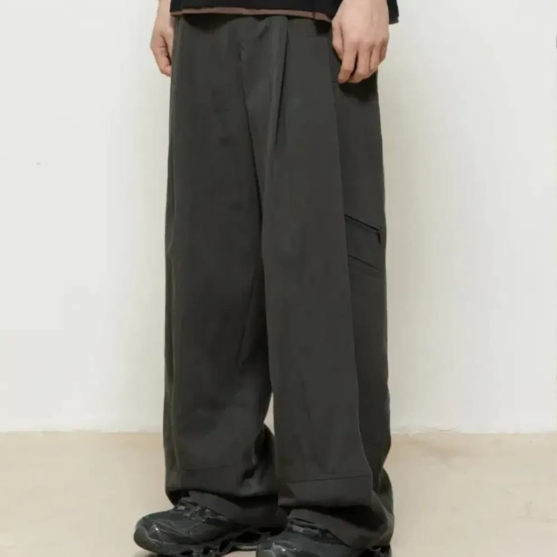 비긴202 나이코마 투 턱 팬츠 V3 빈티지브라운 2 사이즈 상품이미지1