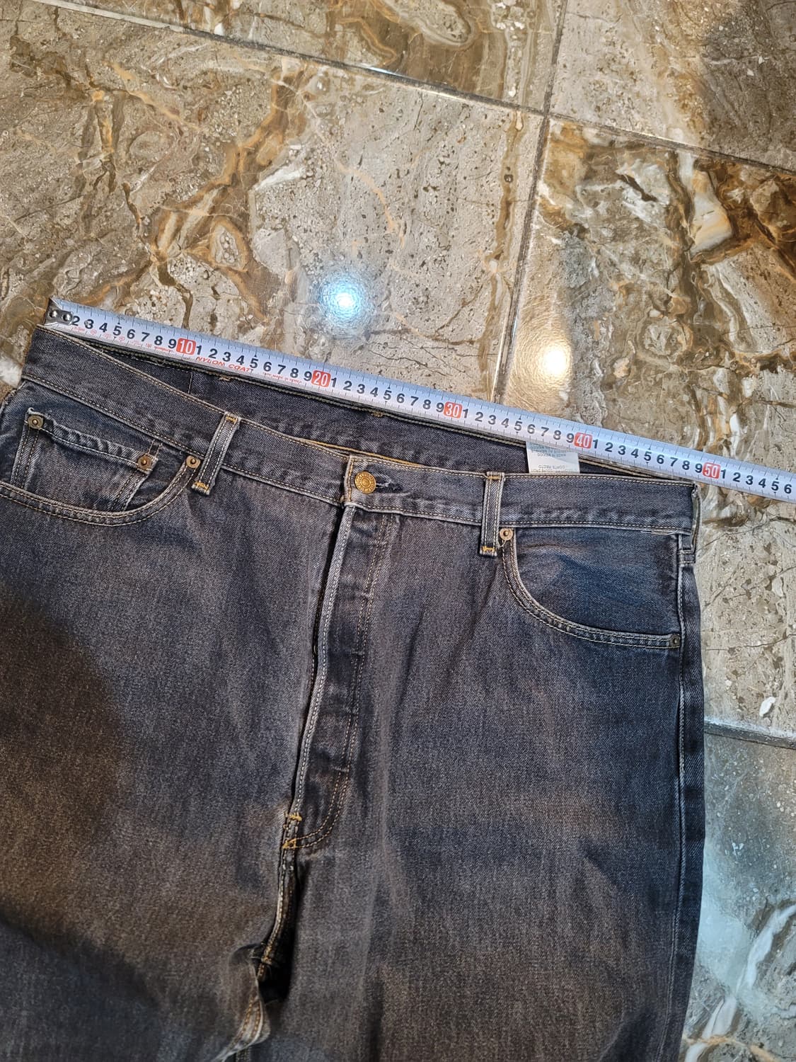 리바이스 501 흑청 (다크그레이) 빅사이즈  상품이미지5