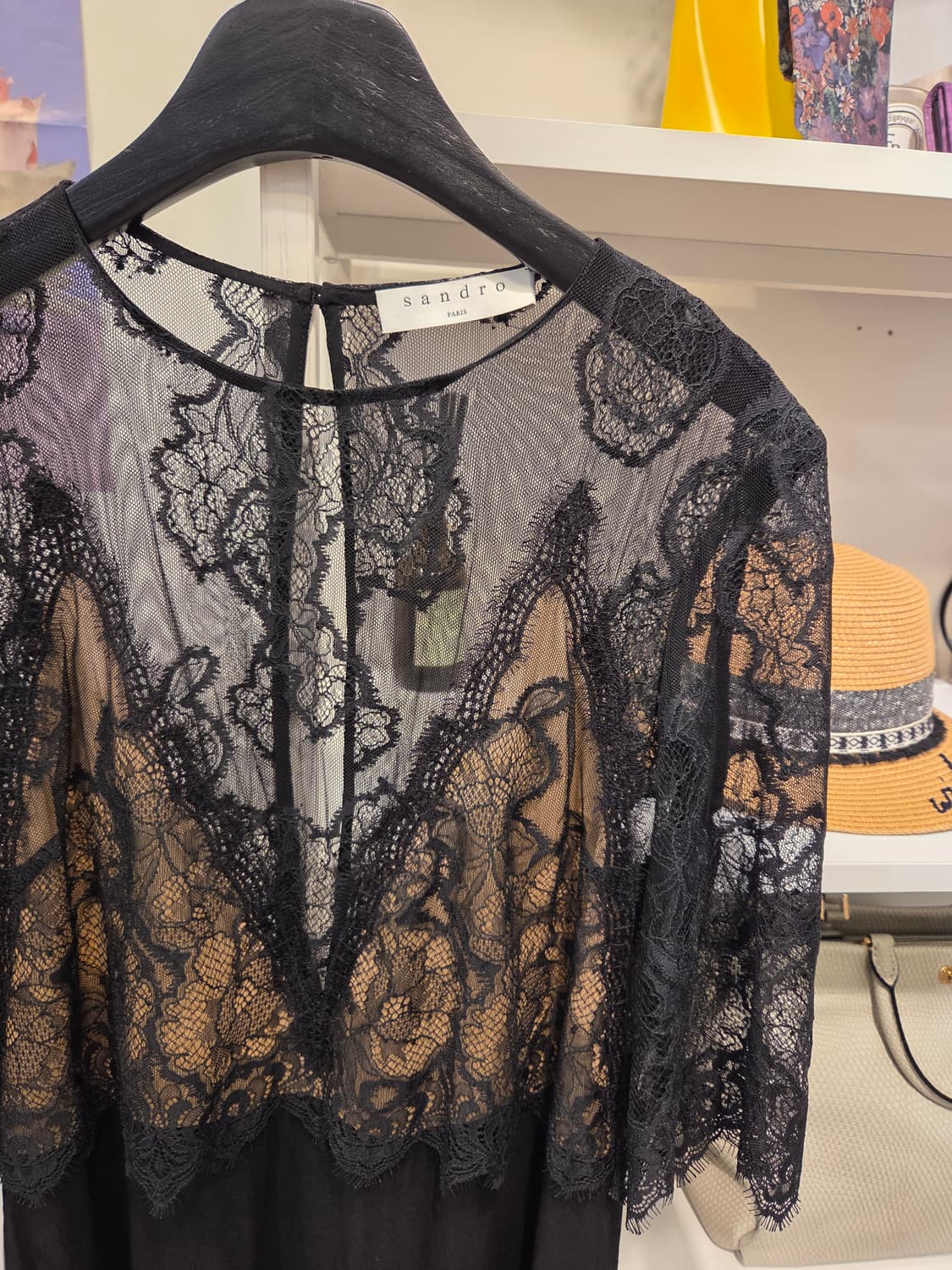 산드로 레이스 미니 원피스 상품이미지2