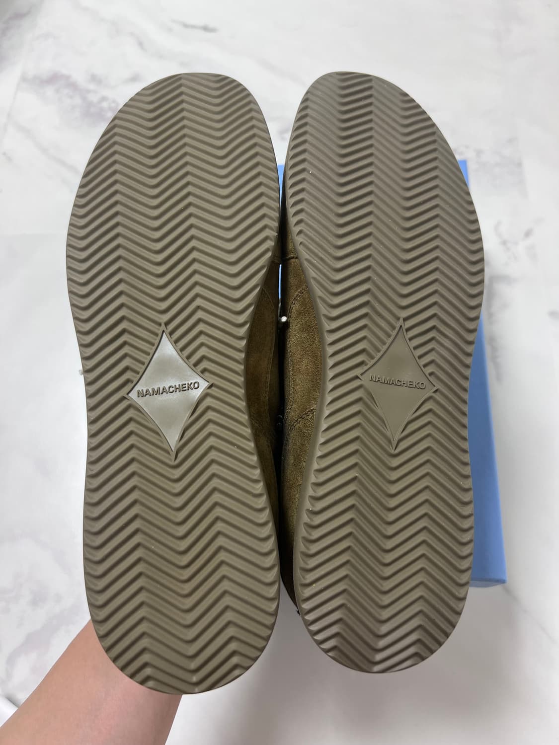 [42] 나마체코 SS25 오스터리 스니커즈 모스그린 상품이미지4