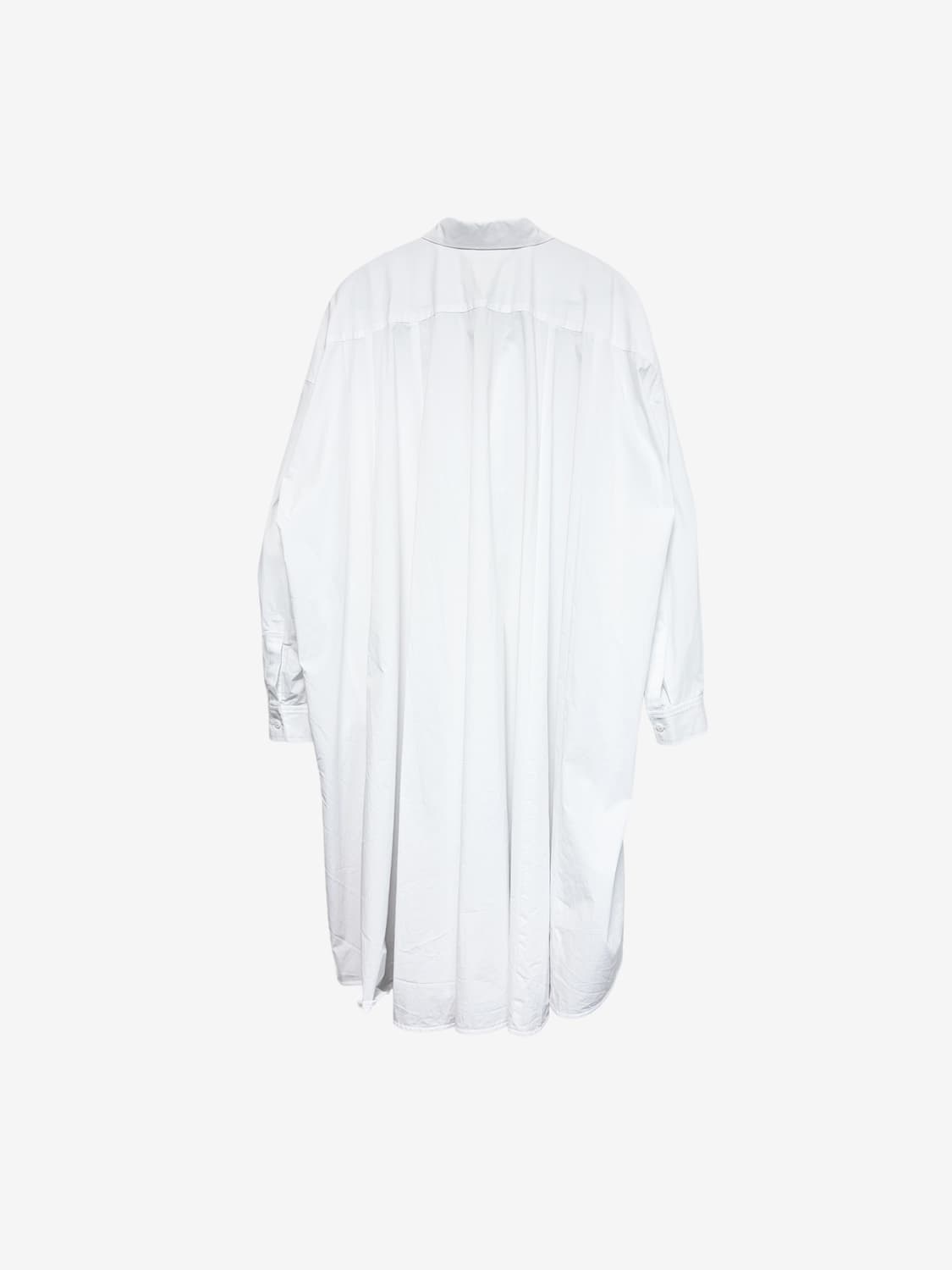 ENFÖLD Long Shirt Dress - White 상품이미지6