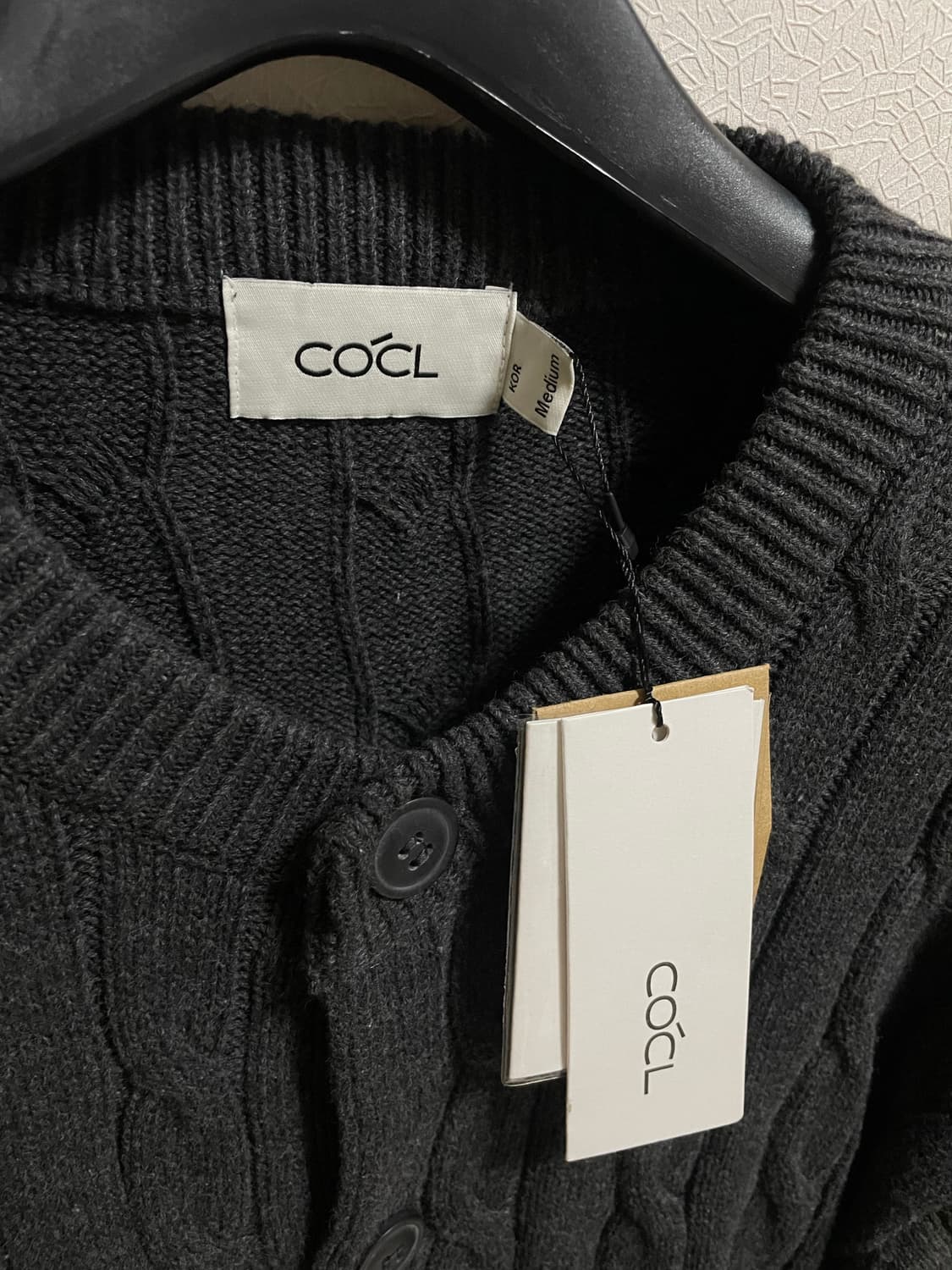 커스텀 어클락 소프트케이블가디건 상품이미지5