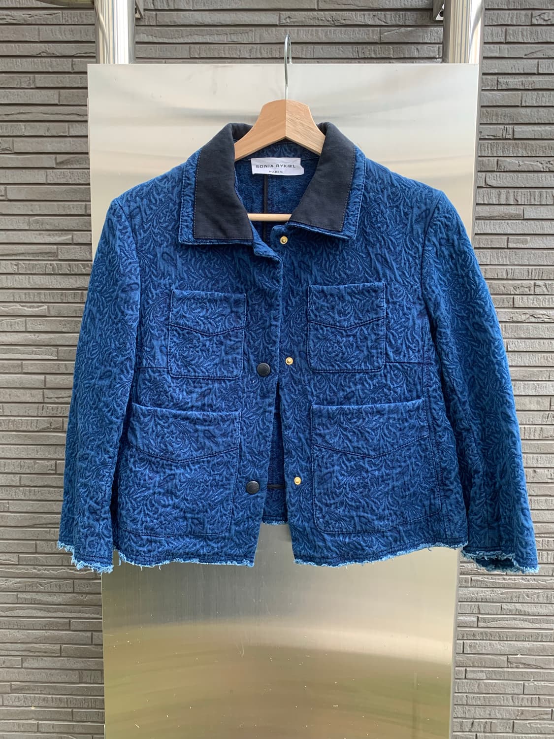 소니아 리키엘 자카드 데님 셋업 상품이미지2