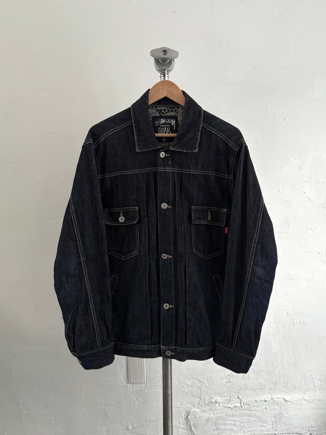 스투시 기어 스티치 데님 자켓 상품이미지1