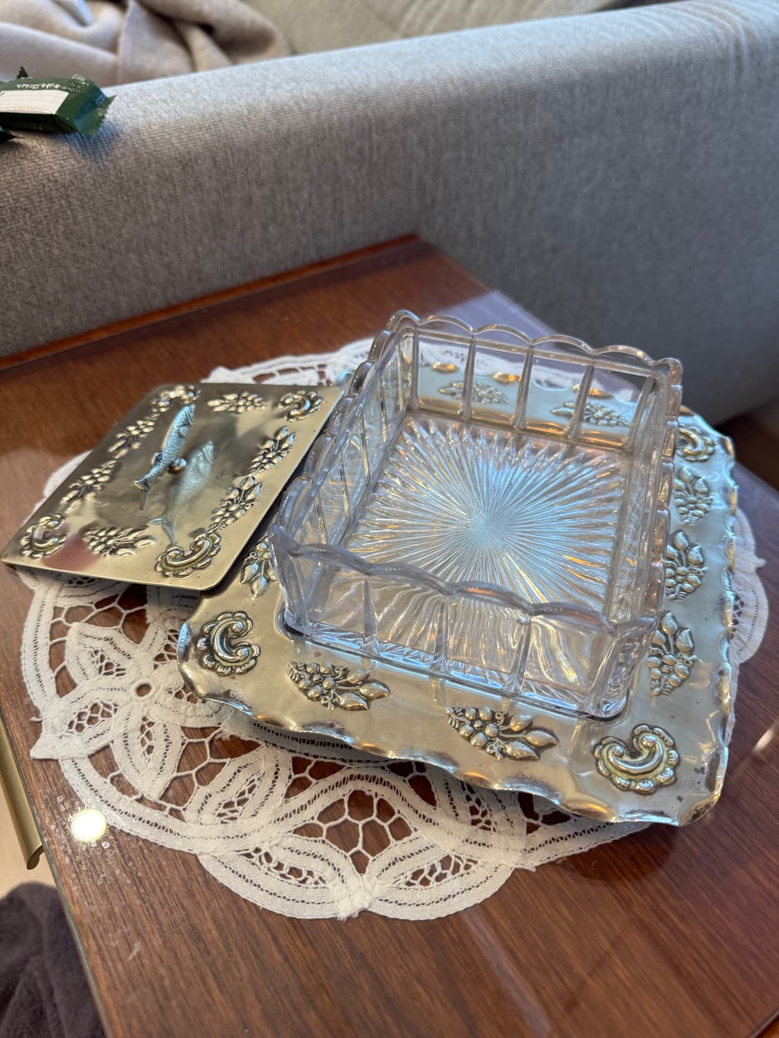 빈티지 EPNS 실버플레이트 정어리 디시 (Sardine Dish) 세트 상품이미지6