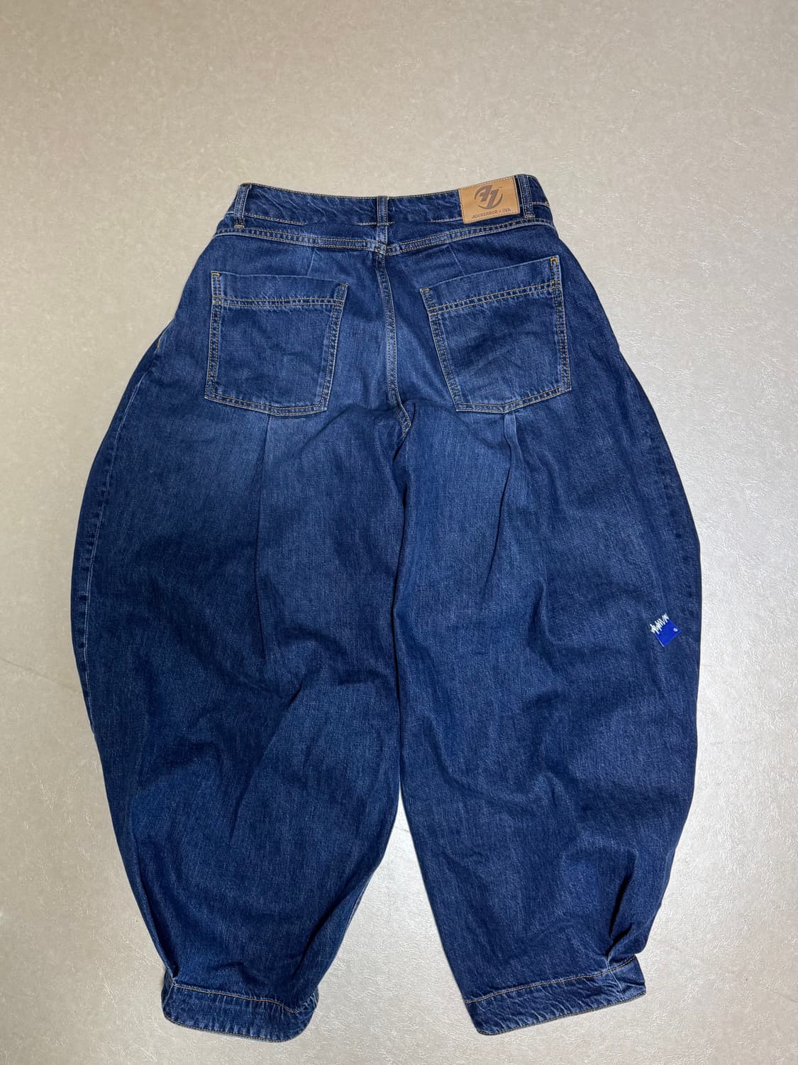 자라 x 아더에러 와이드 레그 진 블루 (34 SIZE) 상품이미지3