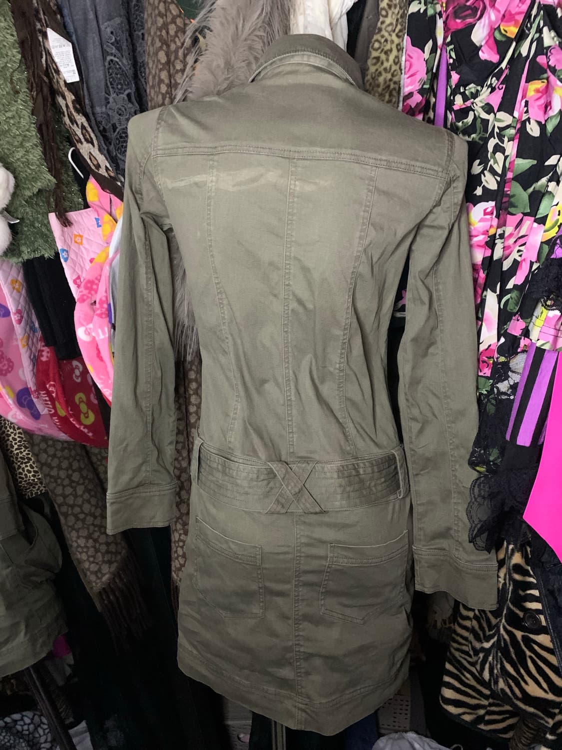 y2k 카고 그런지 버클 원피스 상품이미지4