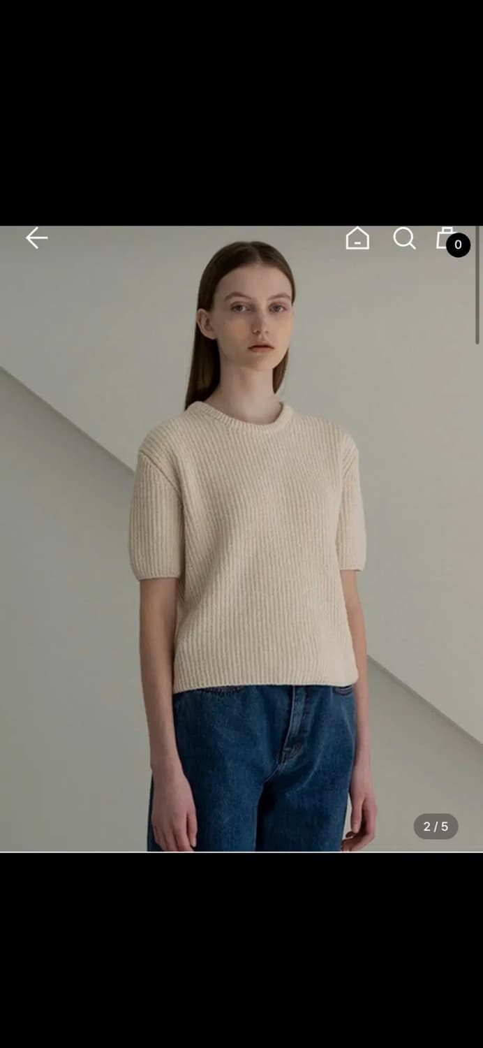 nothing written 낫띵리튼 noto boucle 니트 상품이미지2