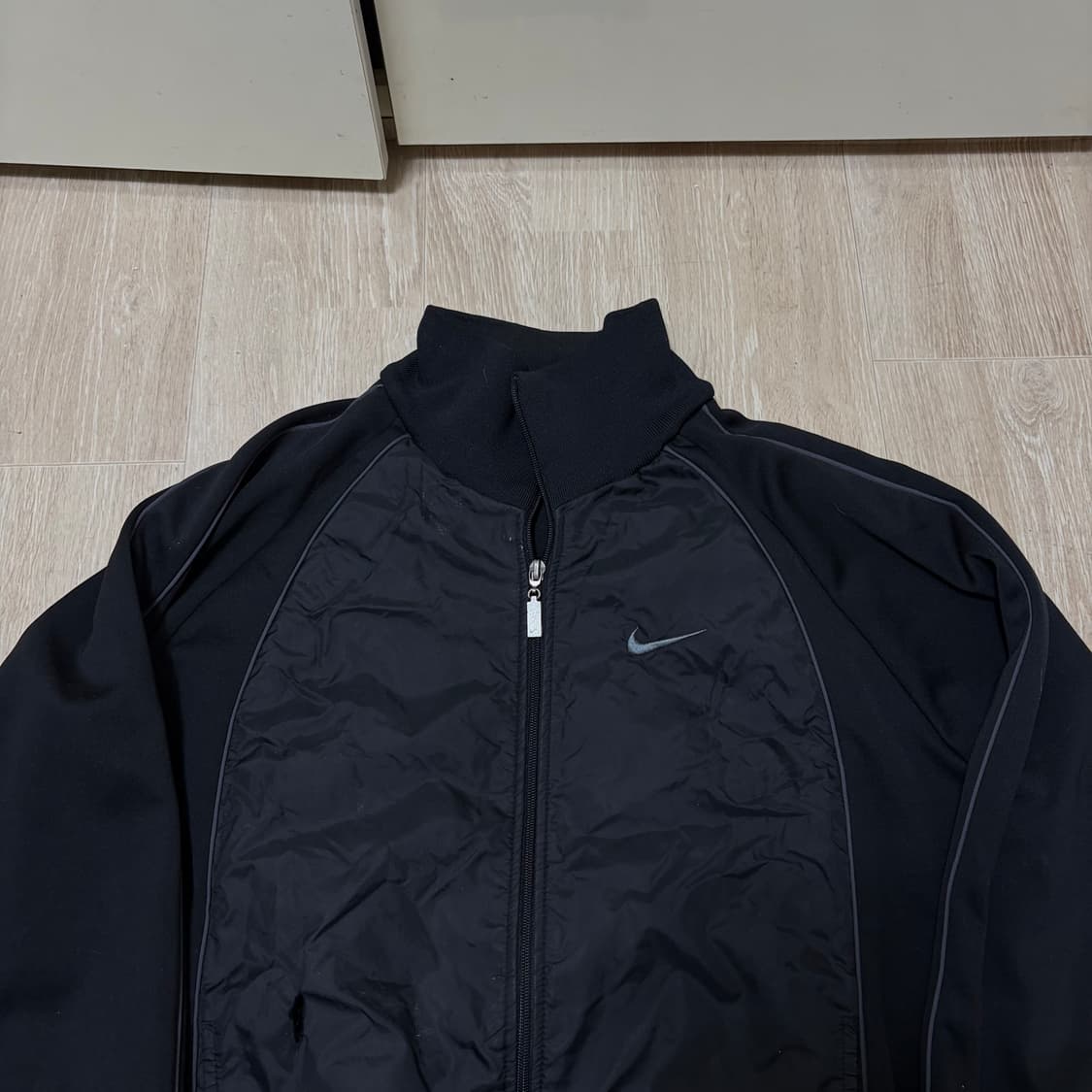 나이키 올드스쿨 스우시 바람막이 져지 자켓 L/100  상품이미지2