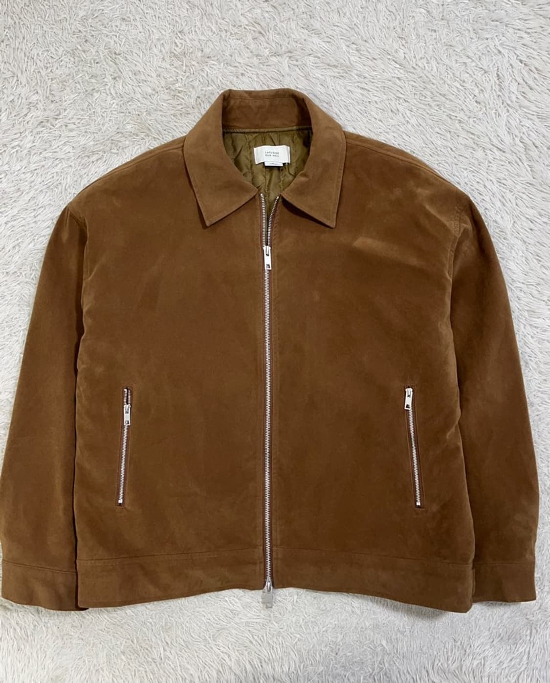 라퍼지스토어 스웨이드 집업 자켓/#2806 상품이미지1