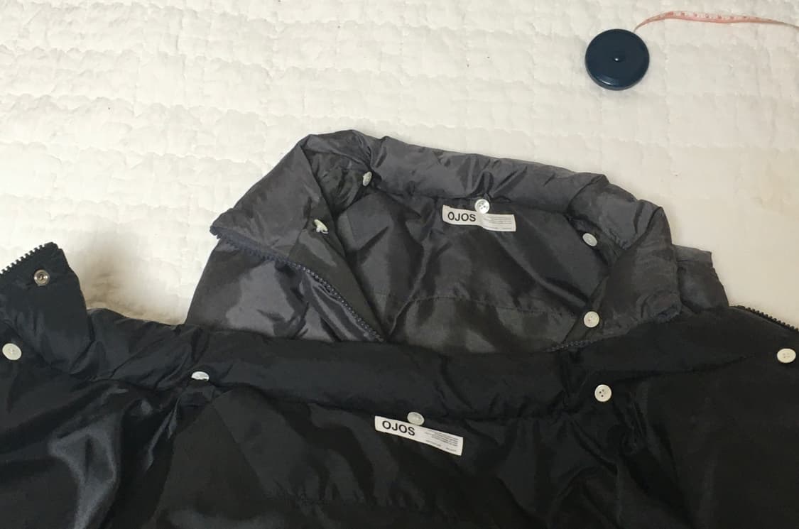 오호스 볼레로 레이어드 다운 패딩 1사이즈 상품이미지2