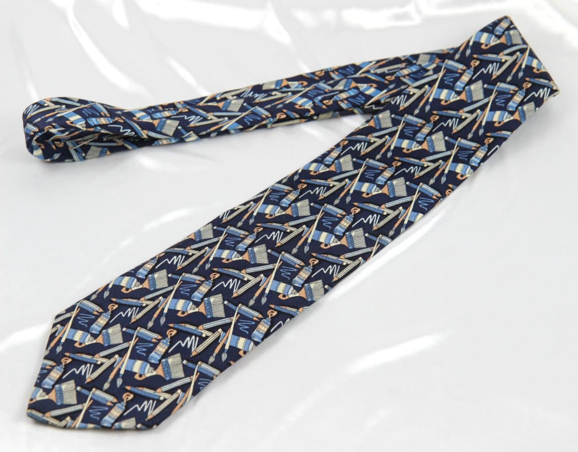 끌로에 9.5cm A-등급 남자 명품 넥타이 상품이미지2