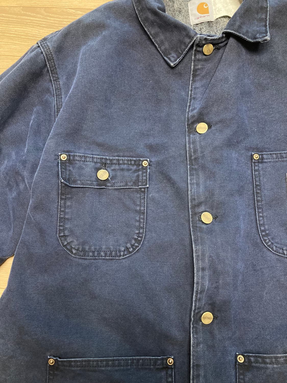 90s 칼하트 캔버스 카라 초어자켓 상품이미지6