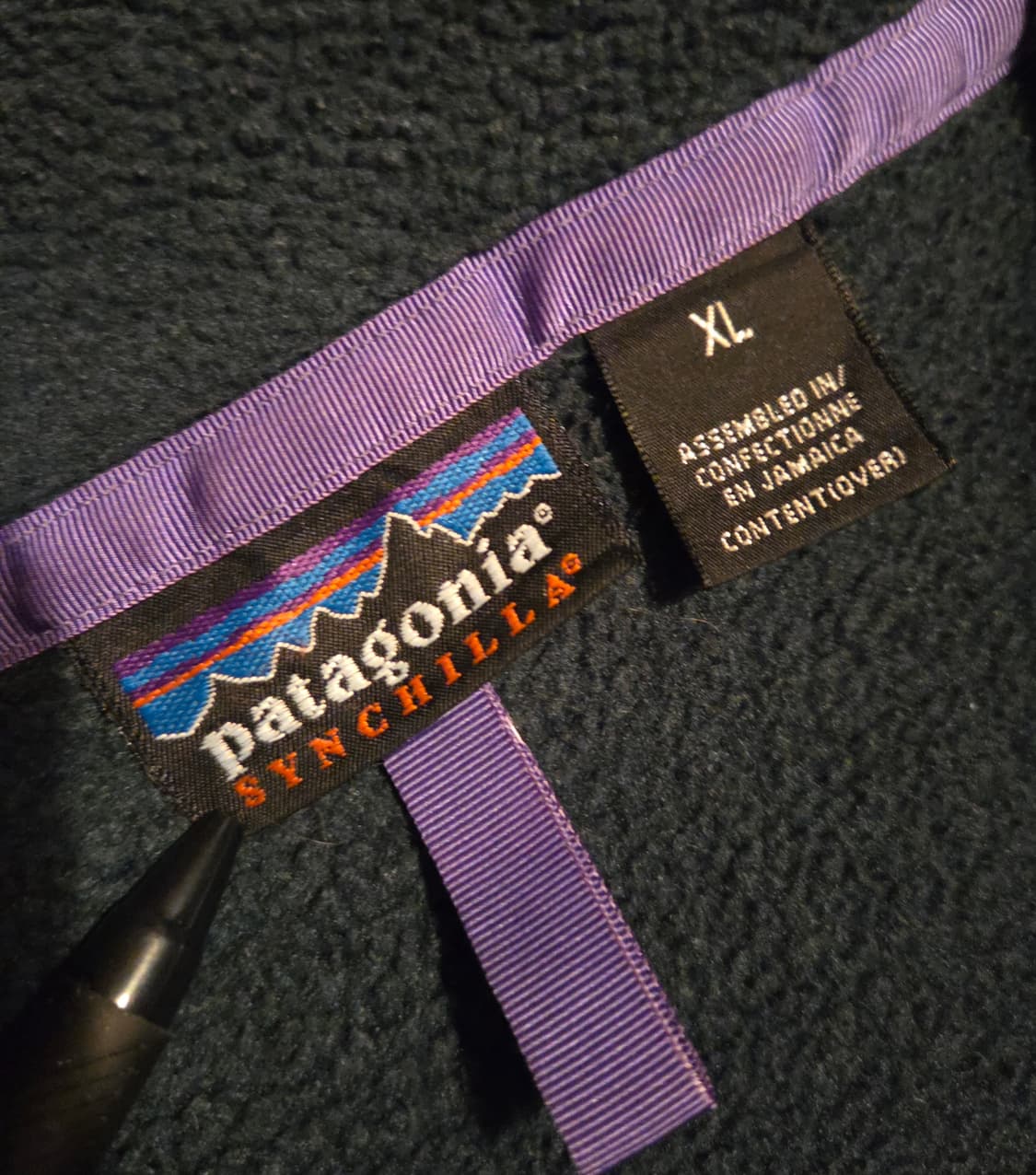 (XL)파타고니아 자메이카 다크그린 신칠라 플리스 상품이미지4