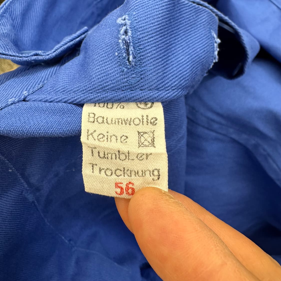 70s 빈티지 프렌치 워크 팬츠 빅사이즈 (42)  상품이미지7