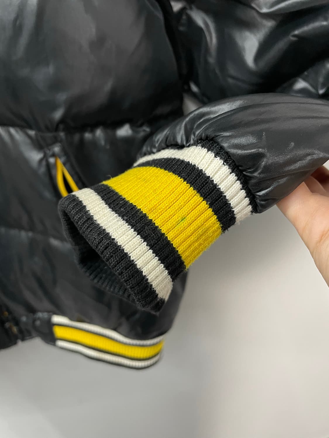 컨버스 덕다운 유광 블랙 패딩 H1734 상품이미지9