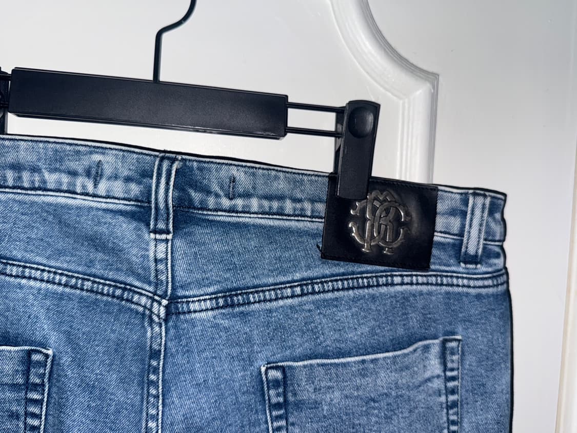 Roberto Cavalli leopard Denim pants 상품이미지5