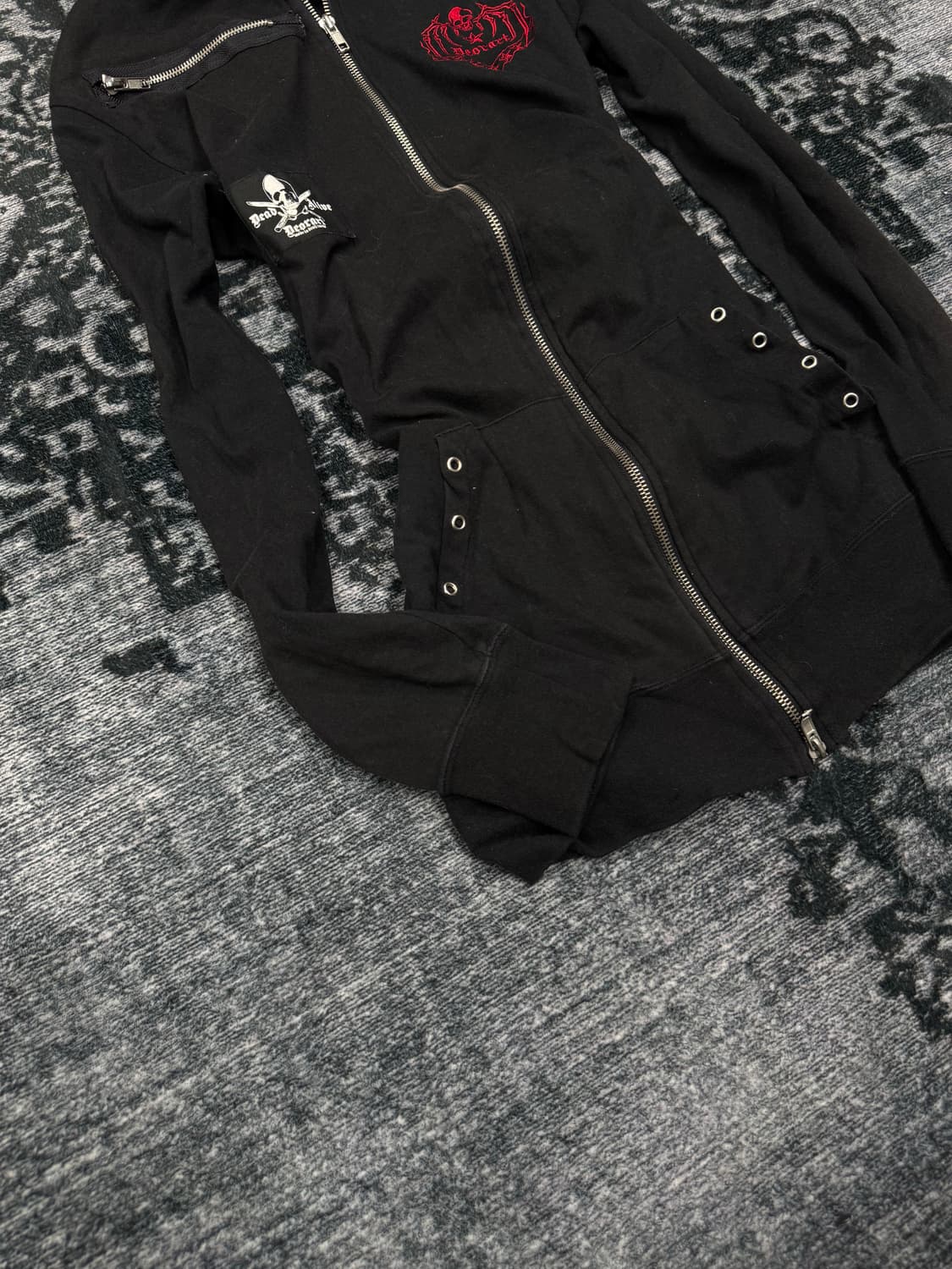 Deorart 00s cat ear punk hoodie 상품이미지4