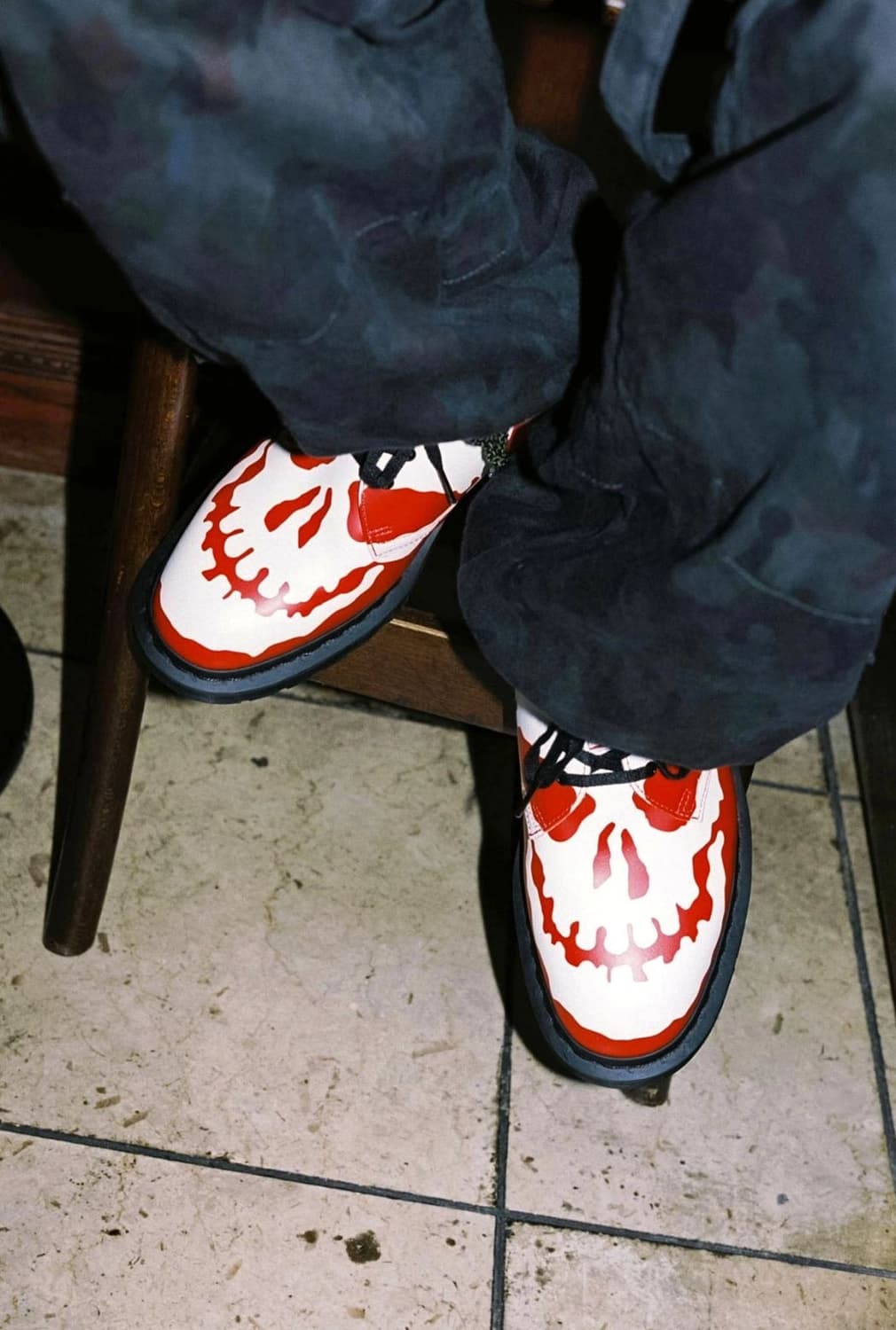 [UK11] 슈프림 닥터마틴 1461 3홀 레드 새상품 상품이미지1