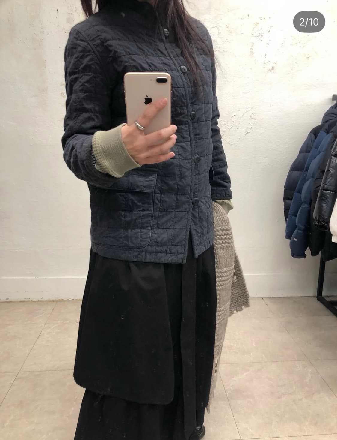 이세이 미야케 퀼팅 자켓 상품이미지3