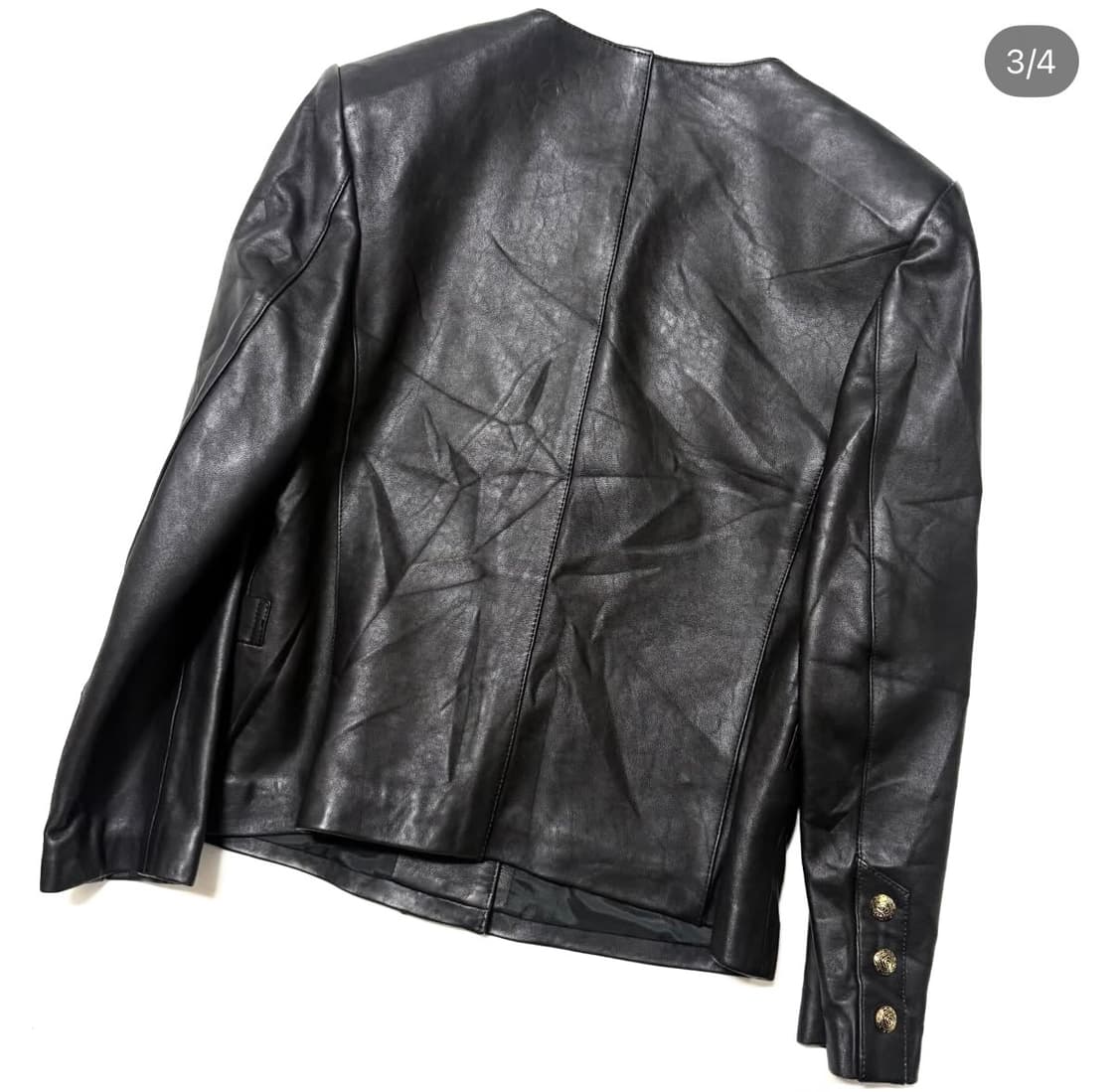 Cow Boy - 레더 가디건 자켓 상품이미지3