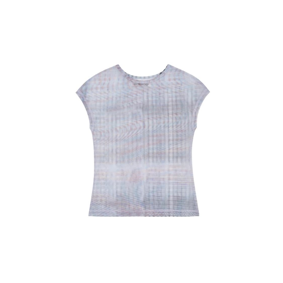 오들리워크샵 good grief mesh tee 상품이미지1